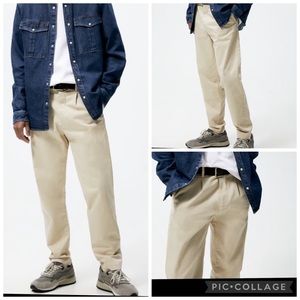 Zara REGULAR FIT PLEATED PANTS.  Size EU. 38 USA 30